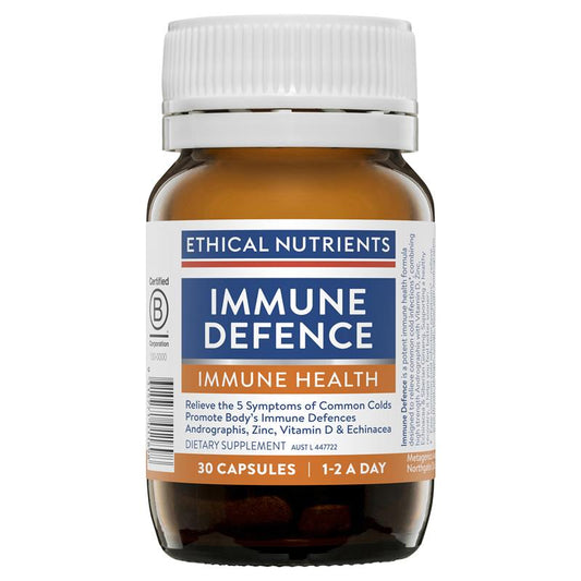 Ethical Nutrients Immune Defence 30 Capsules