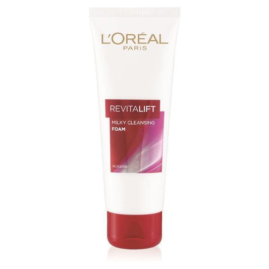 Sữa rửa mặt dạng bọt Loreal Paris Revitalift Milky 100ml 