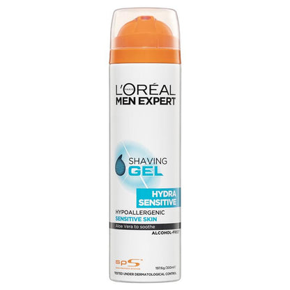 L'Oreal Men Expert Hydra Sensitive Shaving Gel 200ml