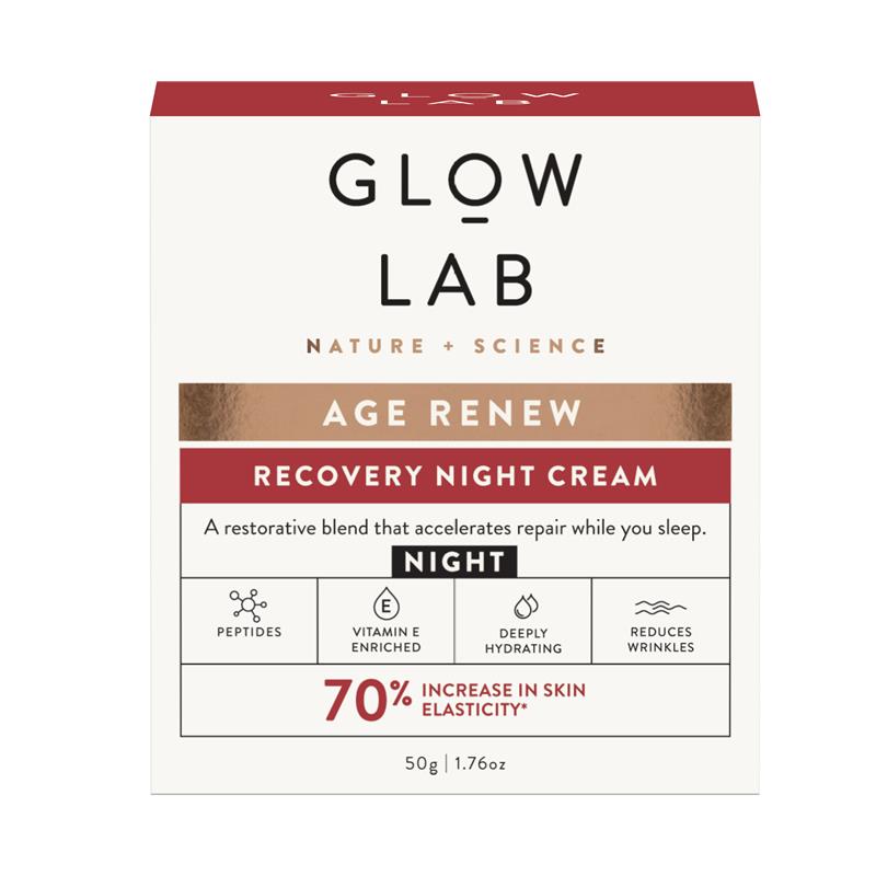 Kem dưỡng da ban đêm Glow Lab Age Renew Recovery 50g 