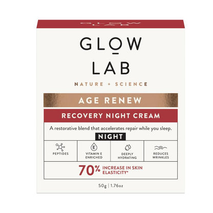 Kem dưỡng da ban đêm Glow Lab Age Renew Recovery 50g 