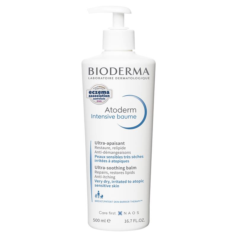 Kem dưỡng ẩm phục hồi hàng rào bảo vệ da Bioderma Atoderm Intensive Baume 500ml 