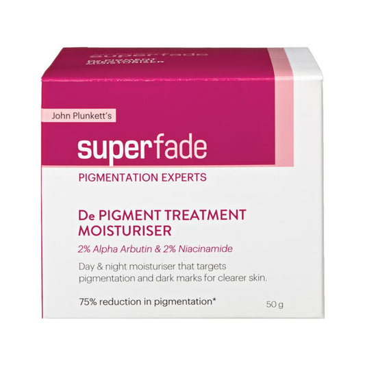 John Plunketts SuperFade De Pigment Treatment Moisturiser 50g