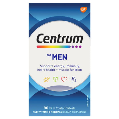 Centrum For Men 90 Tablets Exclusive Size