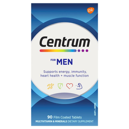 Centrum For Men 90 Tablets Exclusive Size
