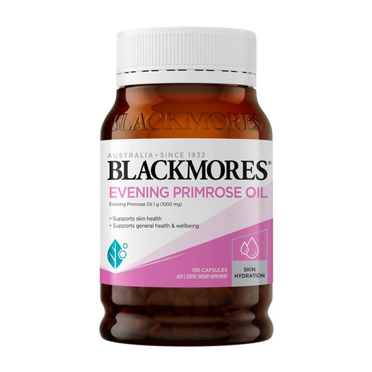 Blackmores Evening Primrose Oil Skin Health Vitamin 190 Viên 