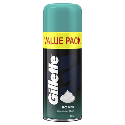 Bọt cạo râu Gillette dành cho da nhạy cảm Gói giá trị 333g 