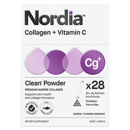Nordia Collagen + Vitamin C Powder 28 Sachets