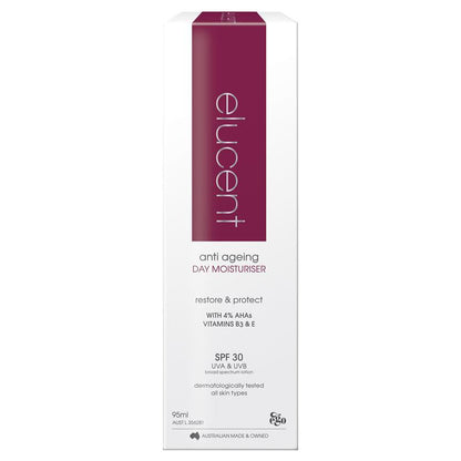 Elucent Anti Ageing Day Moisturiser SPF 30 95ml