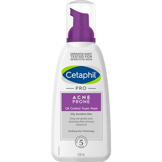 Sữa rửa mặt kiểm soát dầu Cetaphil Pro Acne Prone 236ml 