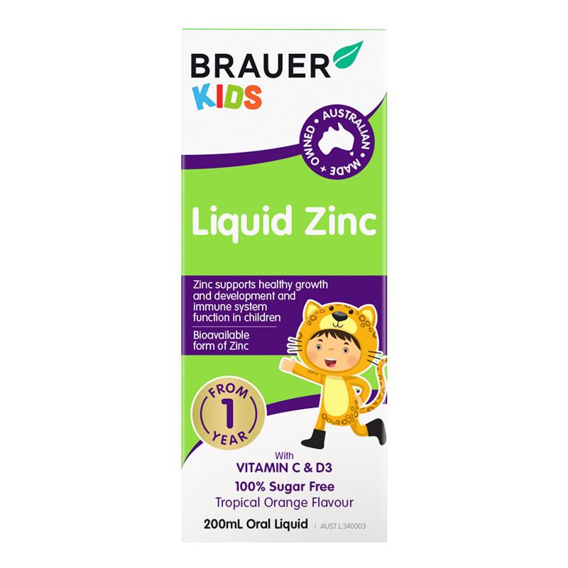 Brauer 儿童液体锌 200ml 