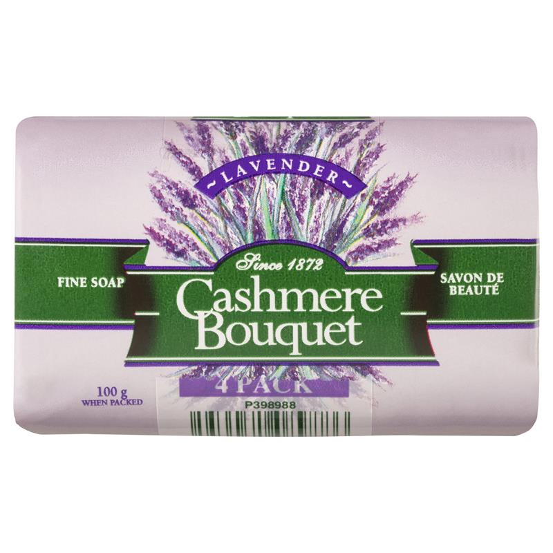 Xà phòng Cashmere Bouquet hương hoa oải hương 4 x 100g 