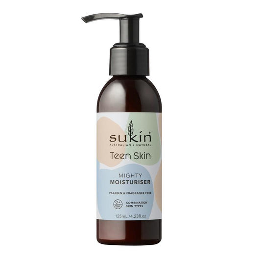 Sukin Teen Skin Mighty Moisturiser 125ml Pump