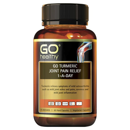 Go Healthy Turmeric Joint Pain Relief 1 A Day 60 viên nang thực vật 