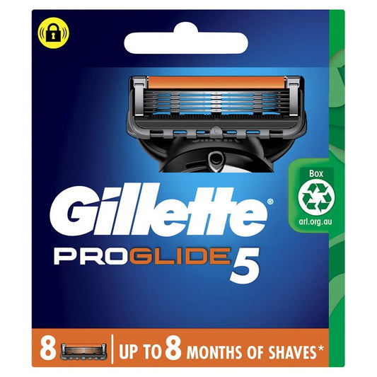 Lưỡi dao cạo râu thủ công Gillette Fusion Proglide 8 gói 