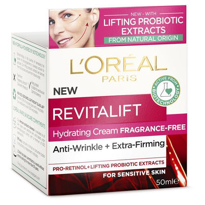 巴黎欧莱雅 Revitalift 经典无香型日霜 50ml 