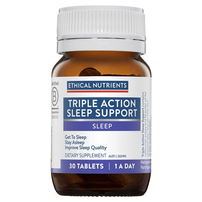 Ethical Nutrients Triple Action Sleep Support 30 viên 