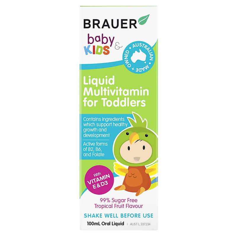 Brauer Kids 幼儿复合维生素液 100ml 