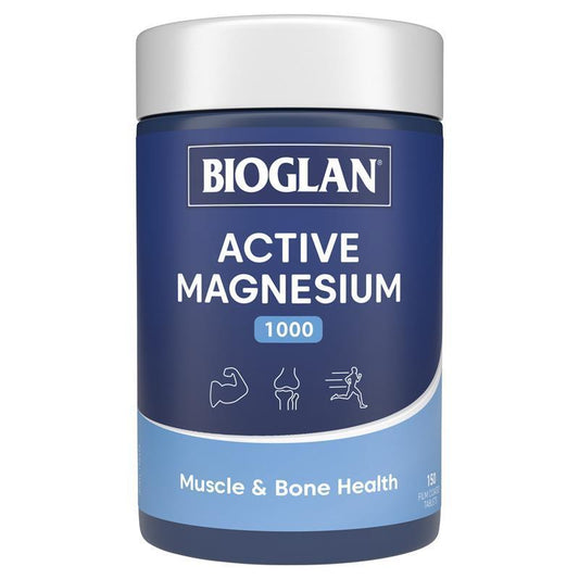 Bioglan Active Magnesium 1000mg 150 Tablets