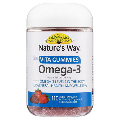 Nature's Way Adult Vita Gummies Omega 110 Gummies