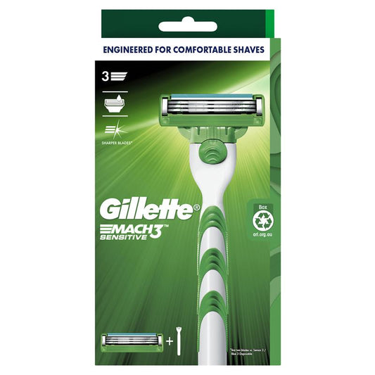 Dao cạo râu Gillette Mach 3 Sensitive 