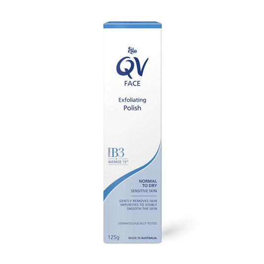 Sữa rửa mặt tẩy tế bào chết Ego QV Face Exfoliating Polish 125g 