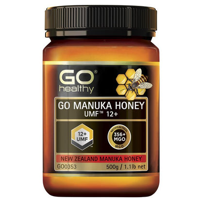 Mật ong Manuka GO Healthy UMF 12+ (MGO 350+) 500gm 