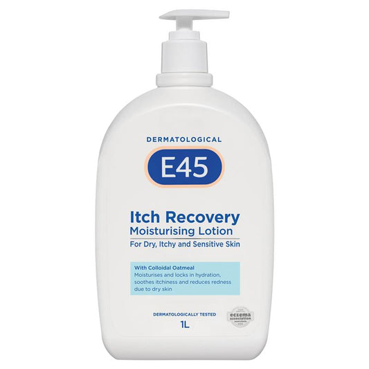 E45 止痒保湿乳液 1L 