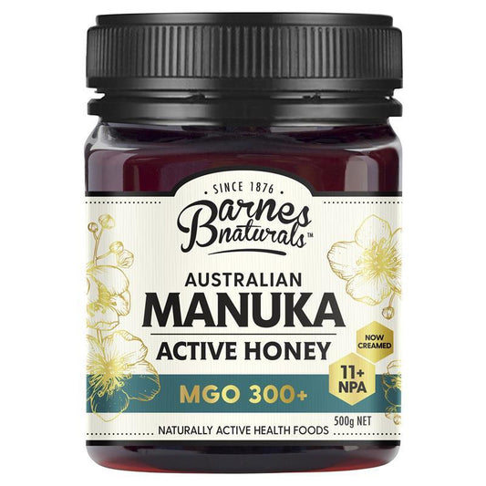 Barnes Naturals Australian Manuka Honey 500g MGO 300+