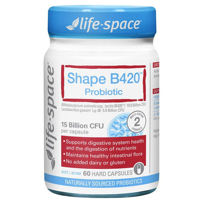 Life-Space Shape B420益生菌60粒胶囊
