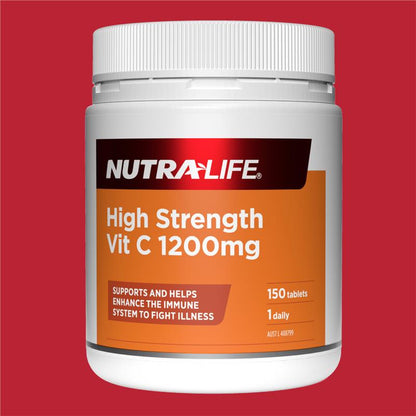 Nutra-Life 高强度维生素C 1200毫克 150片