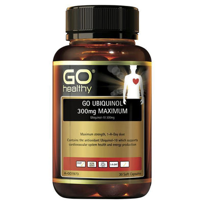Go Healthy 泛醇 300 毫克，最大 30 粒软胶囊，独家尺寸