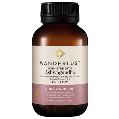 Wanderlust High Strength Ashwagandha 60 Capsules