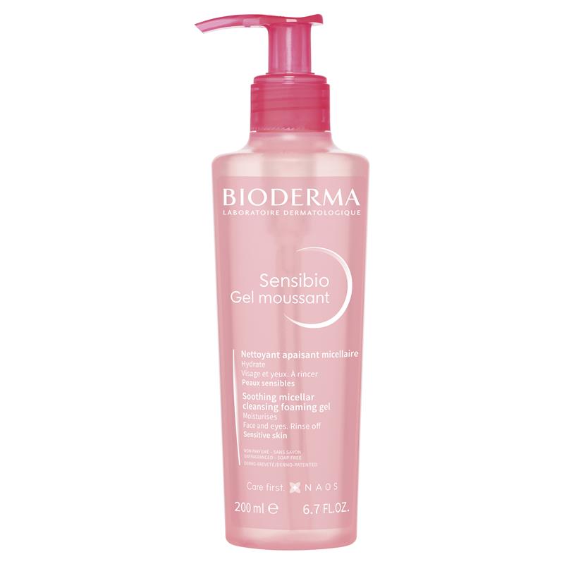 Sữa rửa mặt Bioderma Sensibio Gel Moussant dành cho da nhạy cảm 200ml 