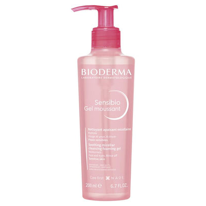 Sữa rửa mặt Bioderma Sensibio Gel Moussant dành cho da nhạy cảm 200ml 
