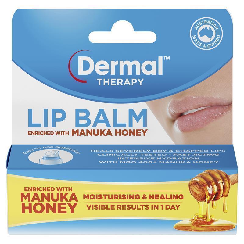 Dermal Therapy 麦卢卡蜂蜜润唇膏 10g 