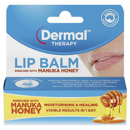 Dermal Therapy 麦卢卡蜂蜜润唇膏 10g 
