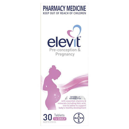 Elevit 孕前及孕期保健片 30 片