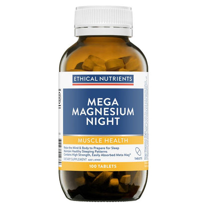 Ethical Nutrients 超级镁夜间配方 100 片装 独家规格