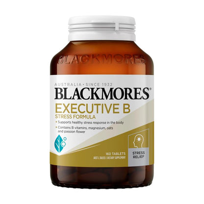 Blackmores Executive B 维生素B压力支持 160 片