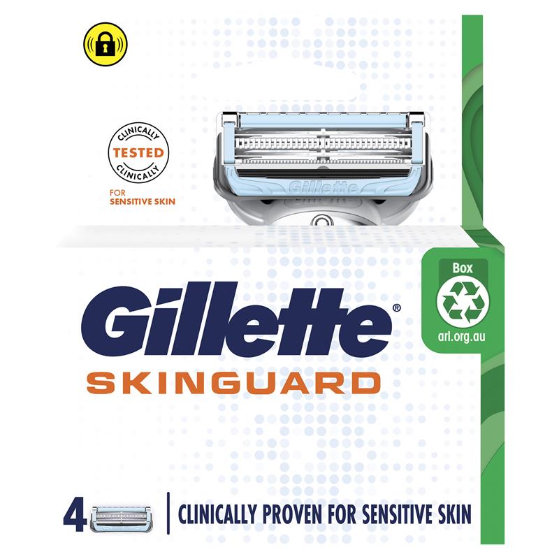 Gillette Skinguard Cartridges 4 Pack