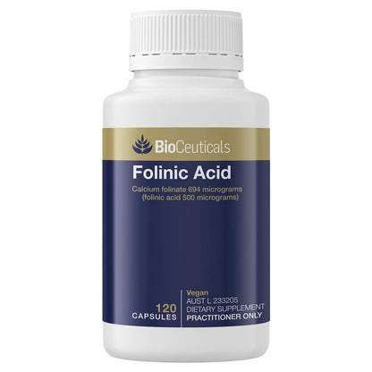 BioCeuticals 亚叶酸 120 粒胶囊