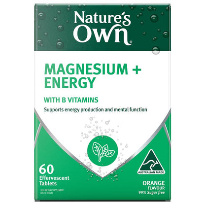 Nature's Own 镁+能量泡腾片 60 片