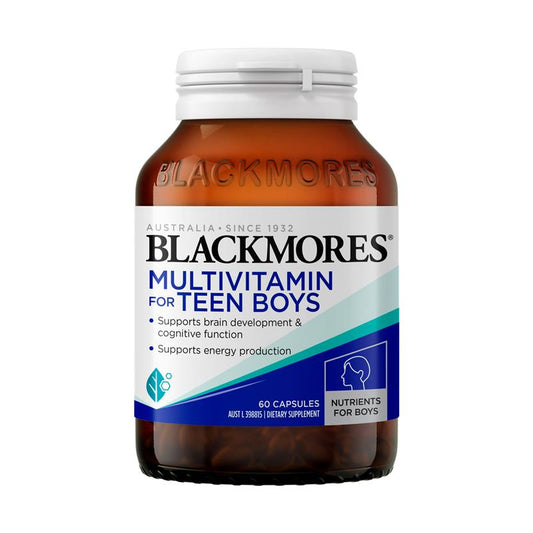 Vitamin tổng hợp Blackmores cho bé trai tuổi teen 60 viên 