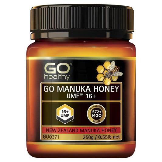 GO Healthy Manuka Honey UMF 16+ (MGO 570+) 250gm
