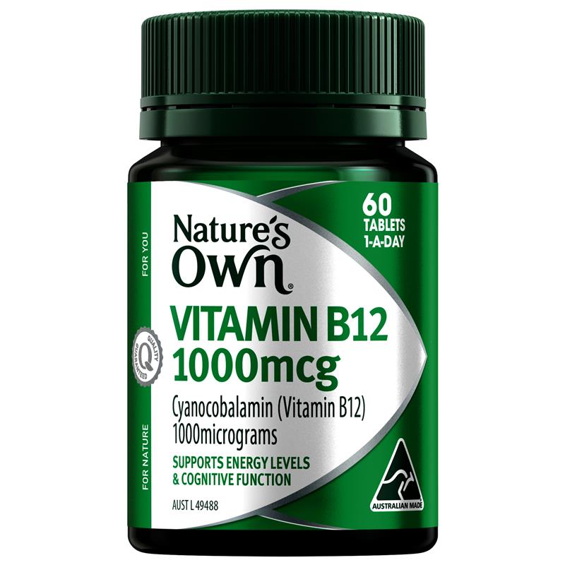 Vitamin B12 1000mcg của Nature's Own 60 viên 