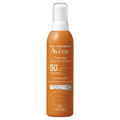 雅漾儿童防晒喷雾SPF50+ 200ml 