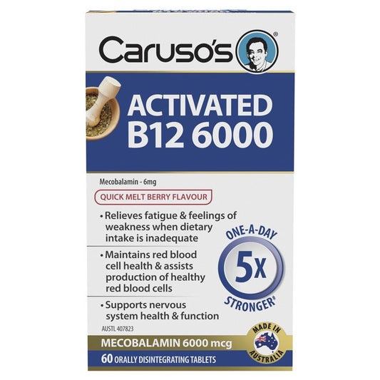 Caruso's 活性维生素B12 6000 60片