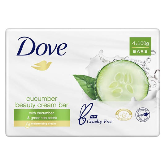 Dove Beauty Bar Fresh Touch 100g x 4 Pack