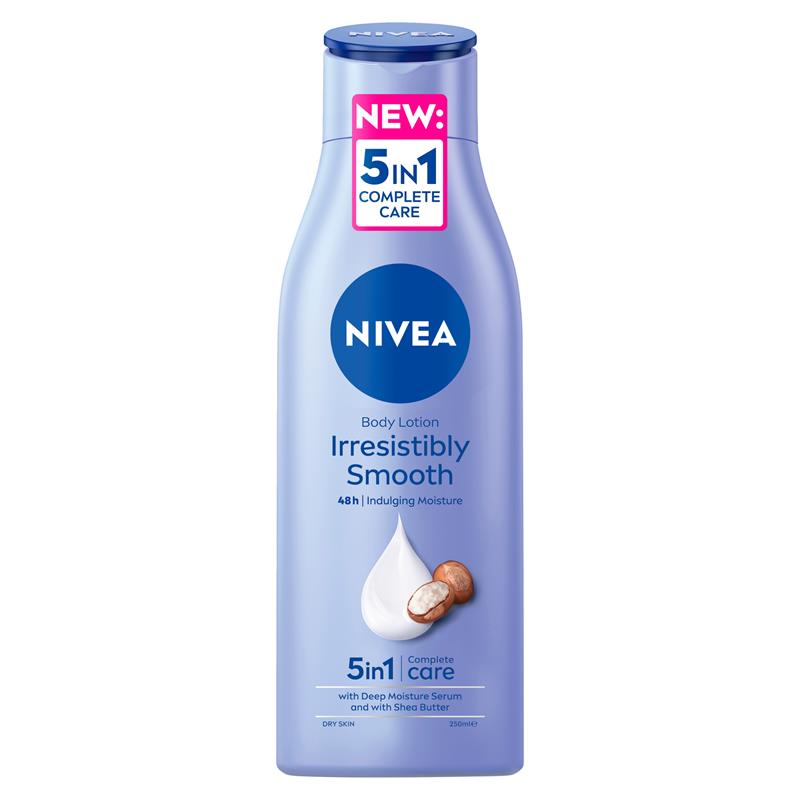 妮维雅 (NIVEA) 柔滑身体乳 48 小时保湿霜 250 毫升